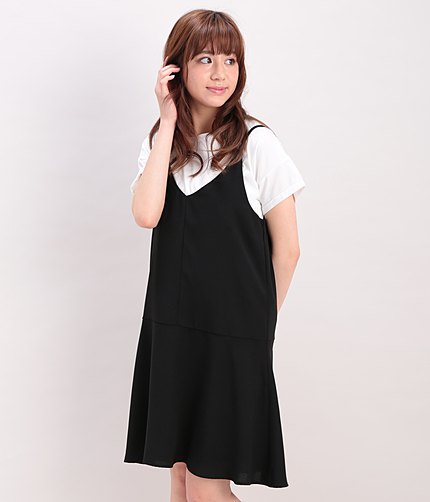 【2WAY】キャミソールワンピース