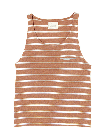 【Casual】マルチボーダーポケットT/T