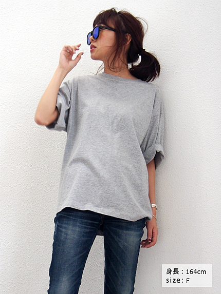 【Casual】ワイドルーズTee