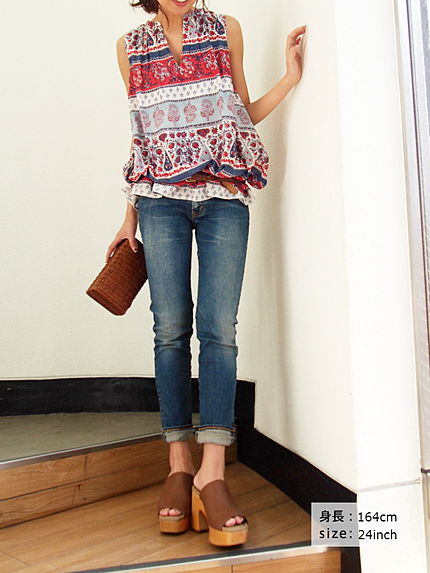 【Casual】スタンダードストレッチスキニーデニム