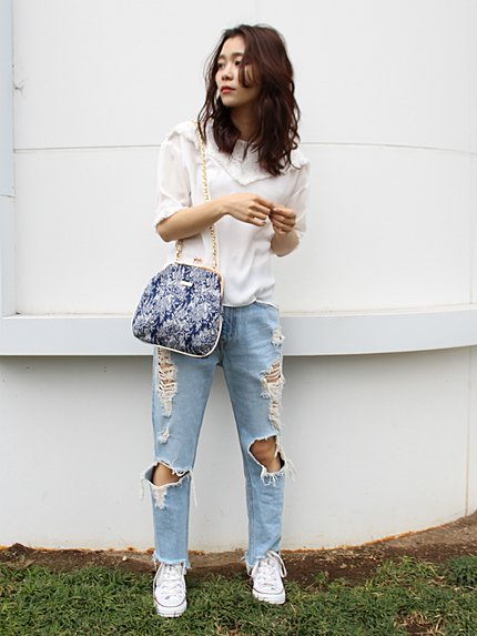 【Web限定】Vintageがま口バッグ