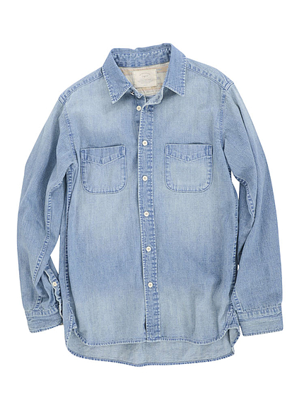 【Casual】リメイクコンチョデニムSH