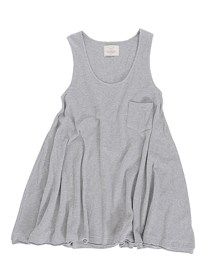 【Casual】ワッフルタンクOP