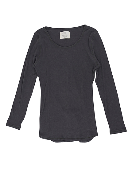 【Casual】オーガニックコットンテレコL/S Tee