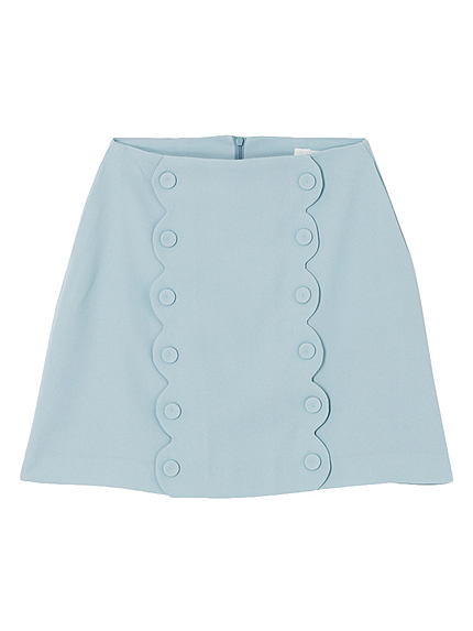 スカラップ台形スカート