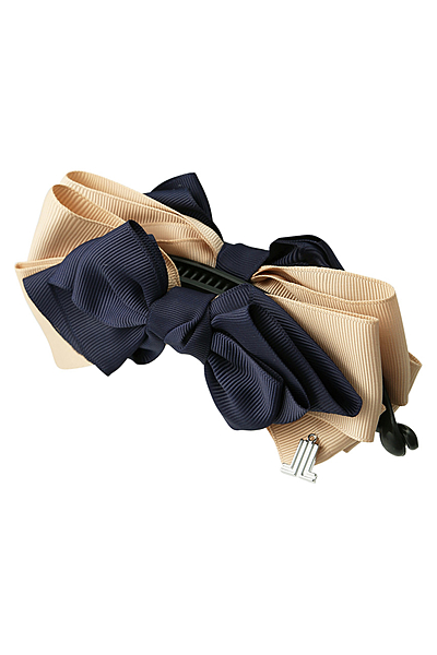 バイカラーリボンクリップ