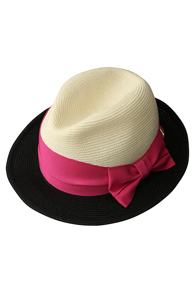 バイカラーハット