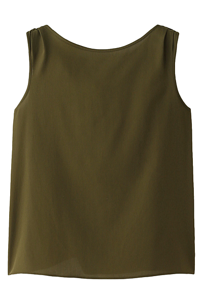 バックリボンブラウス