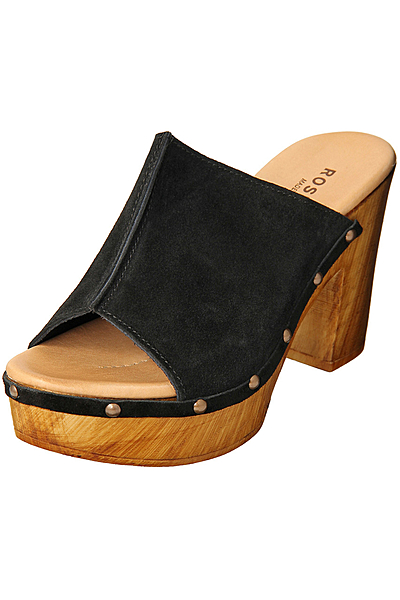 SUEDE CENTER SEAM SANDAL