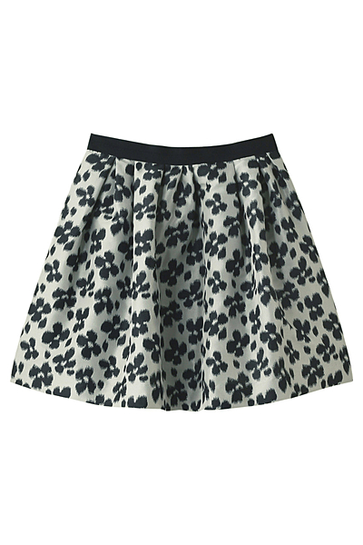 フラワージャガードスカート