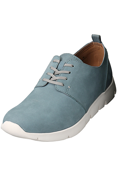 レザーレースアップスニーカー