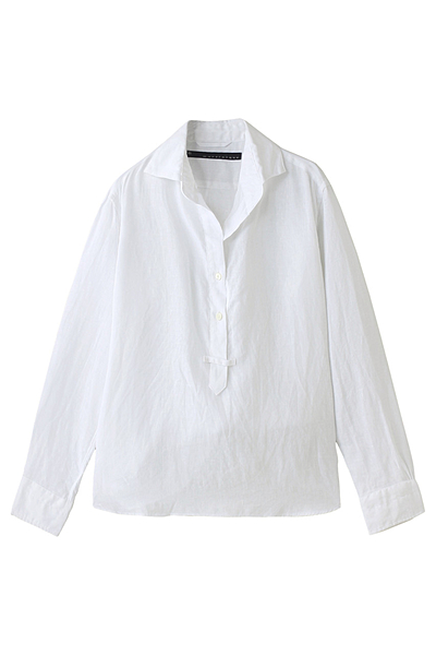 リネンシャツブラウス