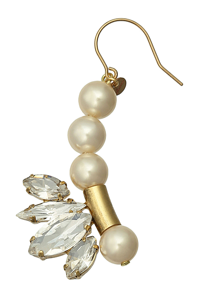 Shellモチーフシングルピアス(片耳用)