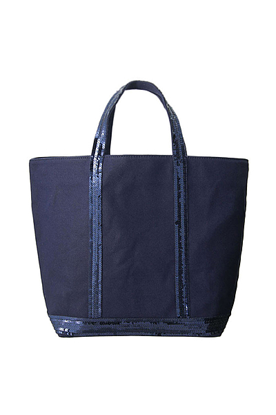 M/Lサイズ キャンバススパンコールトートバッグ