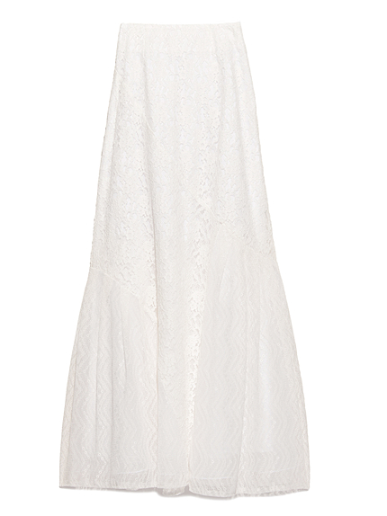レースマキシスカート