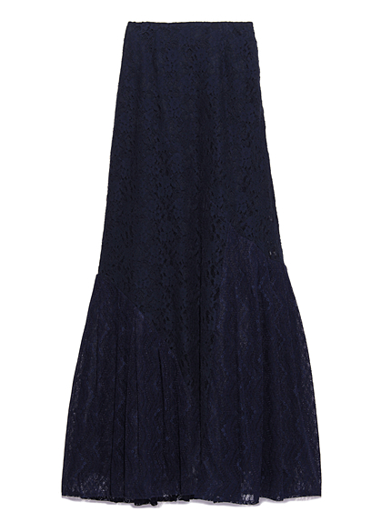 レースマキシスカート