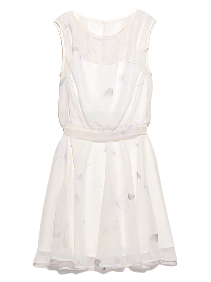 オーガンジーフラワーセットアップ