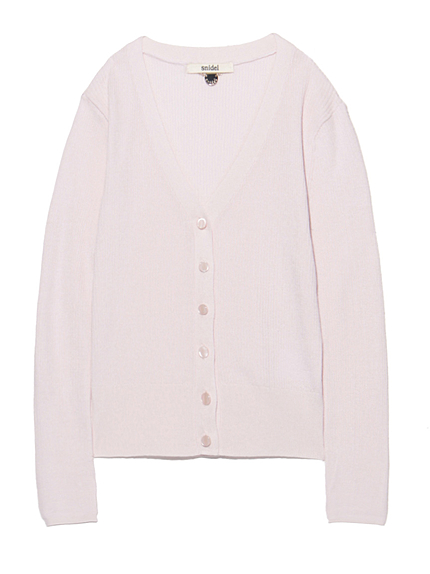 コンパクトニットカーディガン