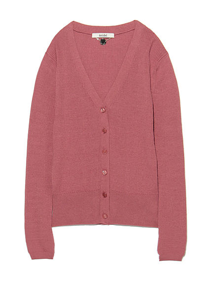 コンパクトニットカーディガン