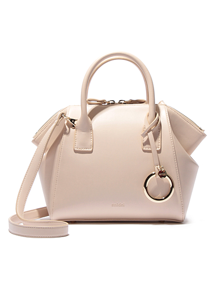 サイドスラックファスナーバッグ