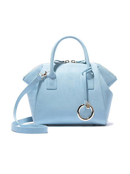 サイドスラックファスナーバッグ