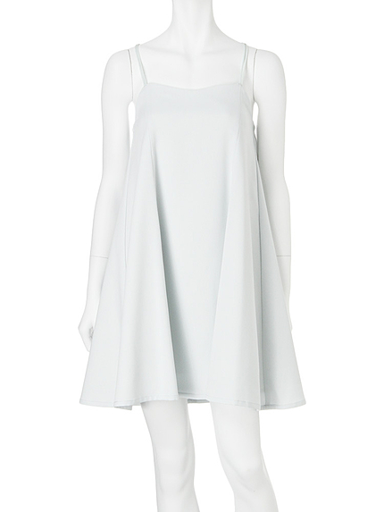 【DUO】 ビスチェ風Aラインキャミワンピース