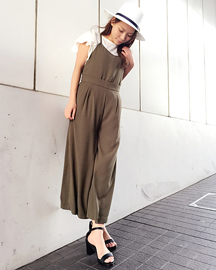 キャミサロペットガウチョ／パンツ