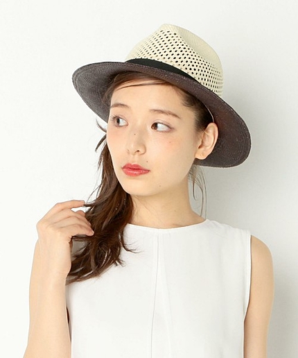 センシ スタジオ/SENSI Mesh Hewn ハット