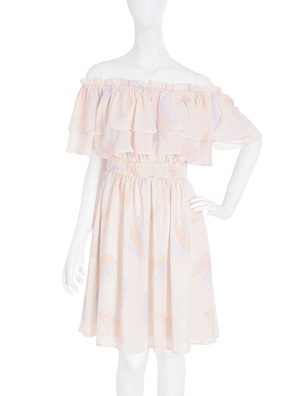 【sc】フェザーシフォンワンピース