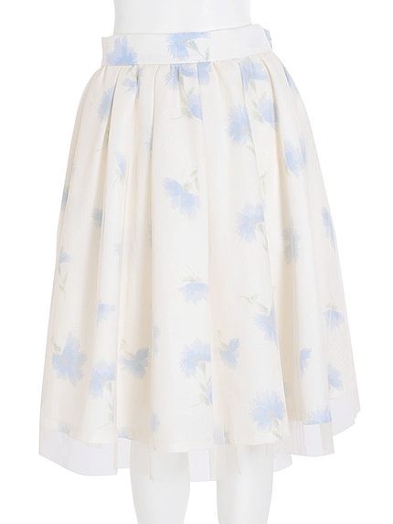 【se】オーバーチュールフラワースカート