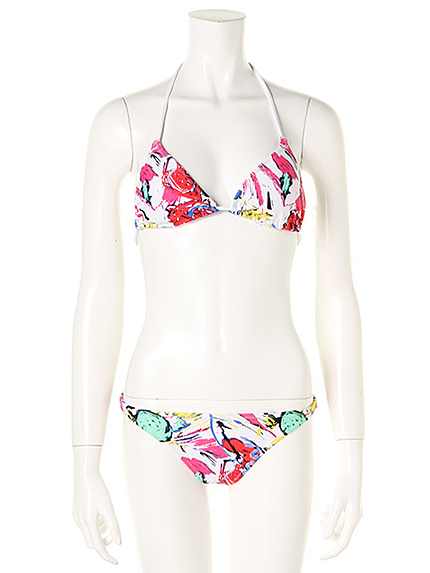 ボールドパターン三角ビキニ