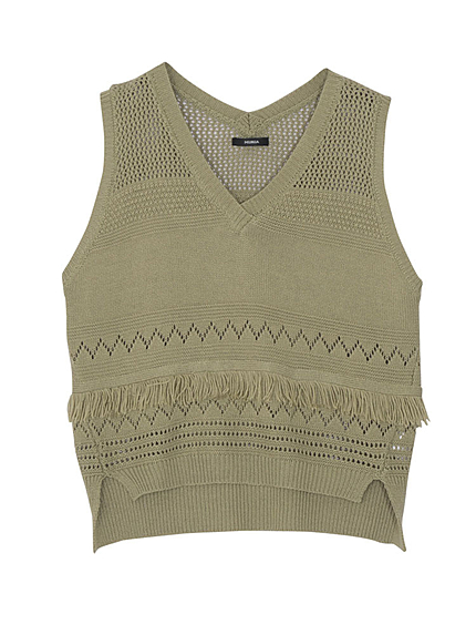 【CASUAL】クロシェニットTT