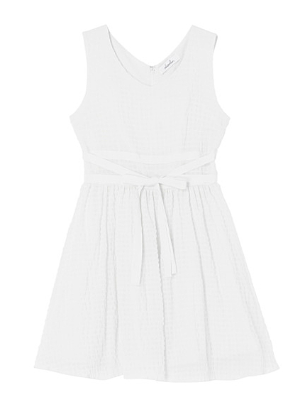 ふんわりリボンワンピース