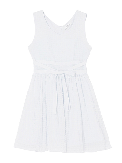 ふんわりリボンワンピース