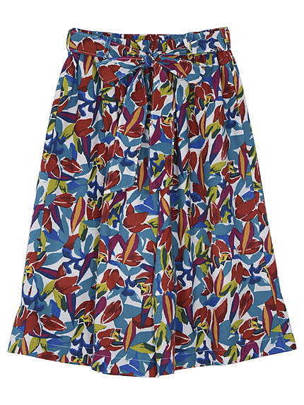 Paint Flower ガウチョPT