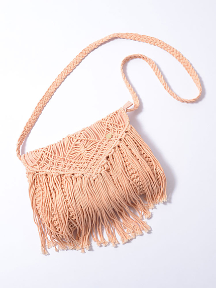 【goods】HoneySalon×dazzlinパステルマクラメショルダー