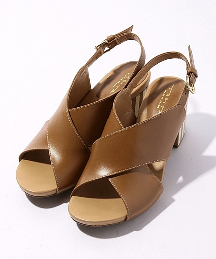 【WEB限定】TABITA ストライプヒール サンダル