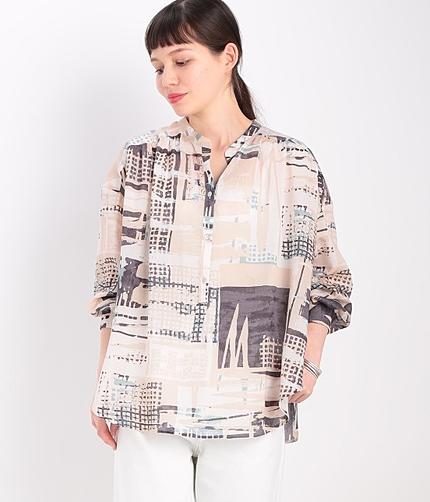 ブロックキカビッグシャツ