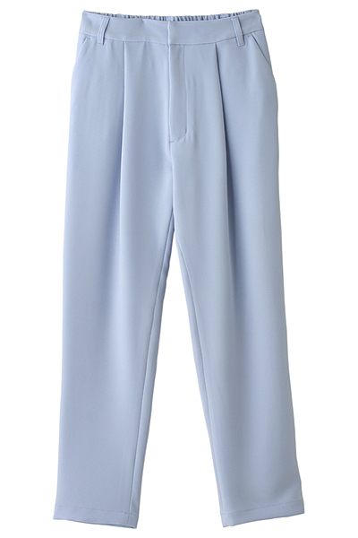 カラーテーパードパンツ