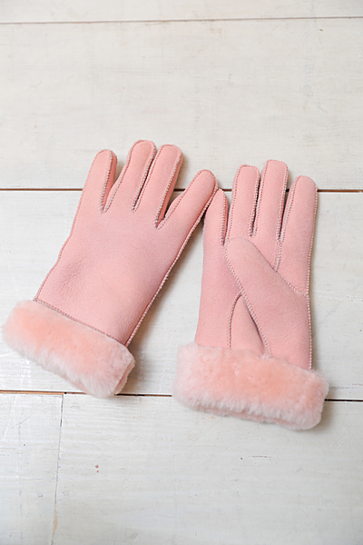 R染色5指ムートングローブ