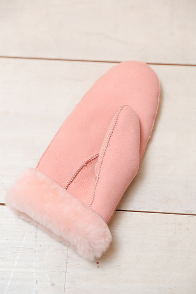 R染色ムートンミトン