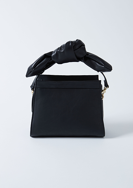 リボンハンドルスクエアバッグ