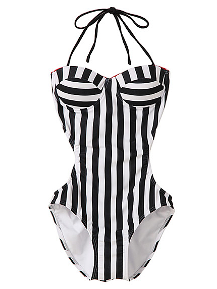 ストライプスイムウェア