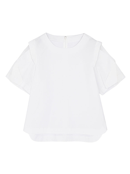 スリーブタックブラウス