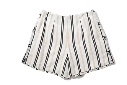 COTTON LINEN SHORT PANTS