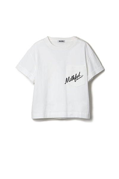 LOGO ROLL UP S/S TEE