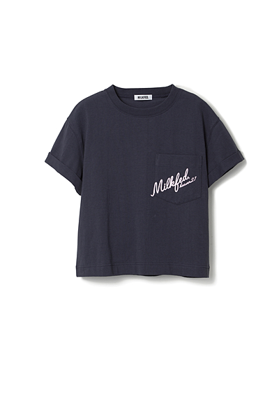 LOGO ROLL UP S/S TEE