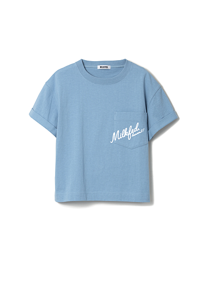 LOGO ROLL UP S/S TEE