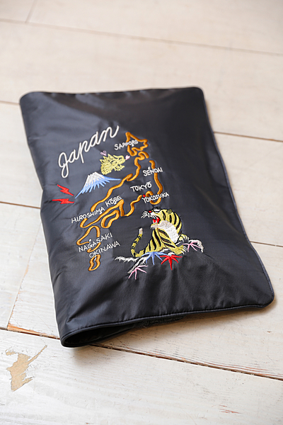 スカジャン刺繍クラッチⅡ