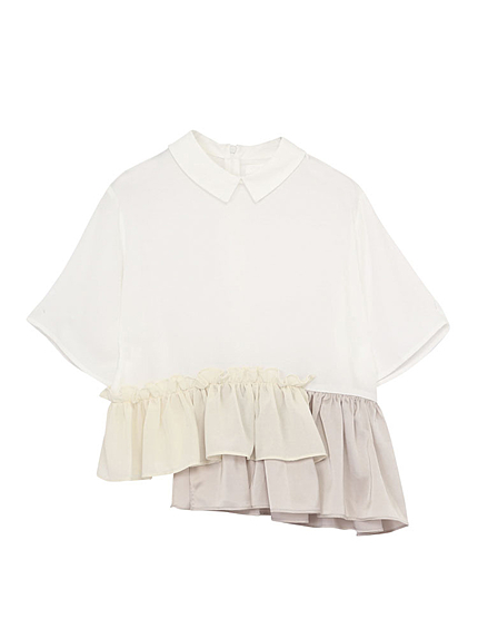 いそざいキリカエシャツ